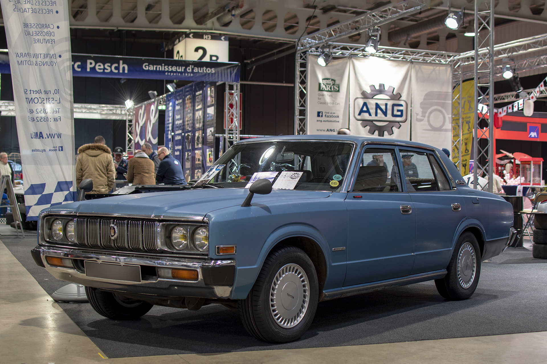 Toyota Crown V 1977 - LOF, Auto Jumble ,2026, Luxembourg, all thing classic, Japan classic