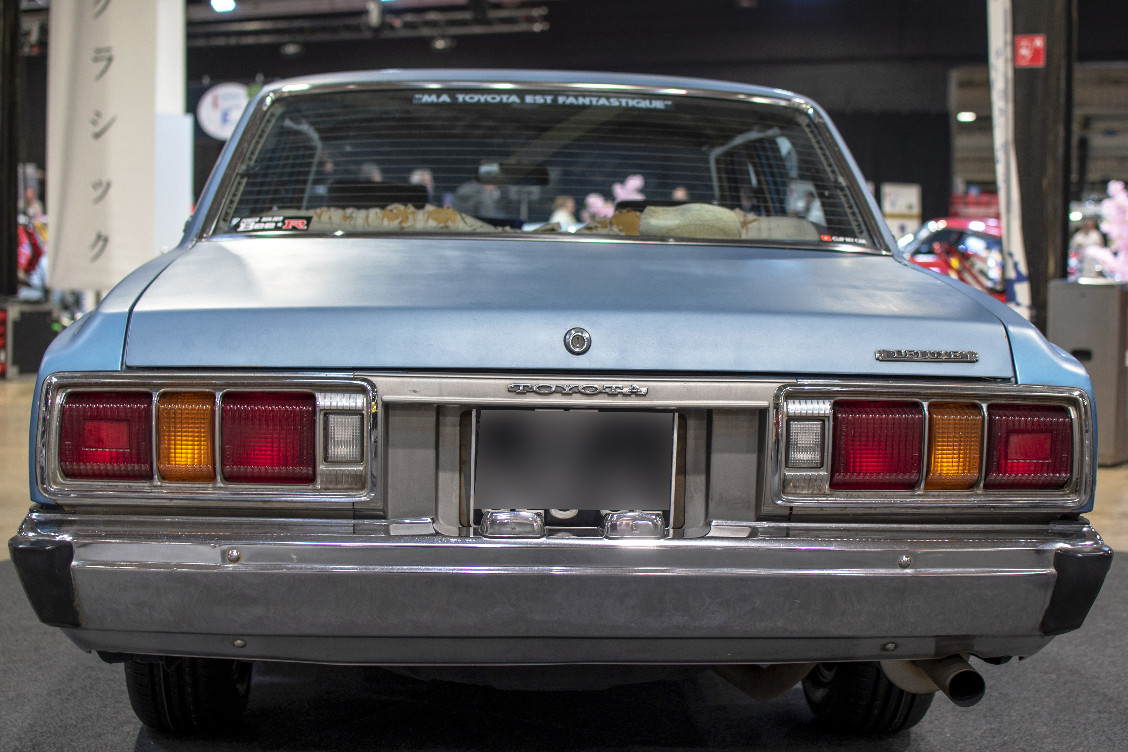 Toyota Crown V 1977 arrière - LOF, Auto Jumble ,2026, Luxembourg, all thing classic, Japan classic Toyota Crown V 1977 arrière - LOF, Auto Jumble ,2026, Luxembourg, all thing classic, Japan classic