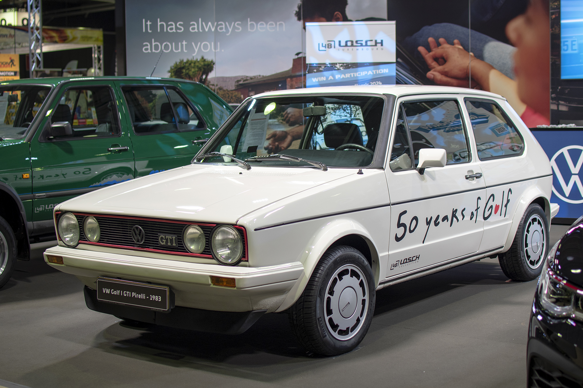 Volkswagen Golf I GTI Pirelli 1983 - Auto Jumble ,2024, Luxembourg, all thing classic