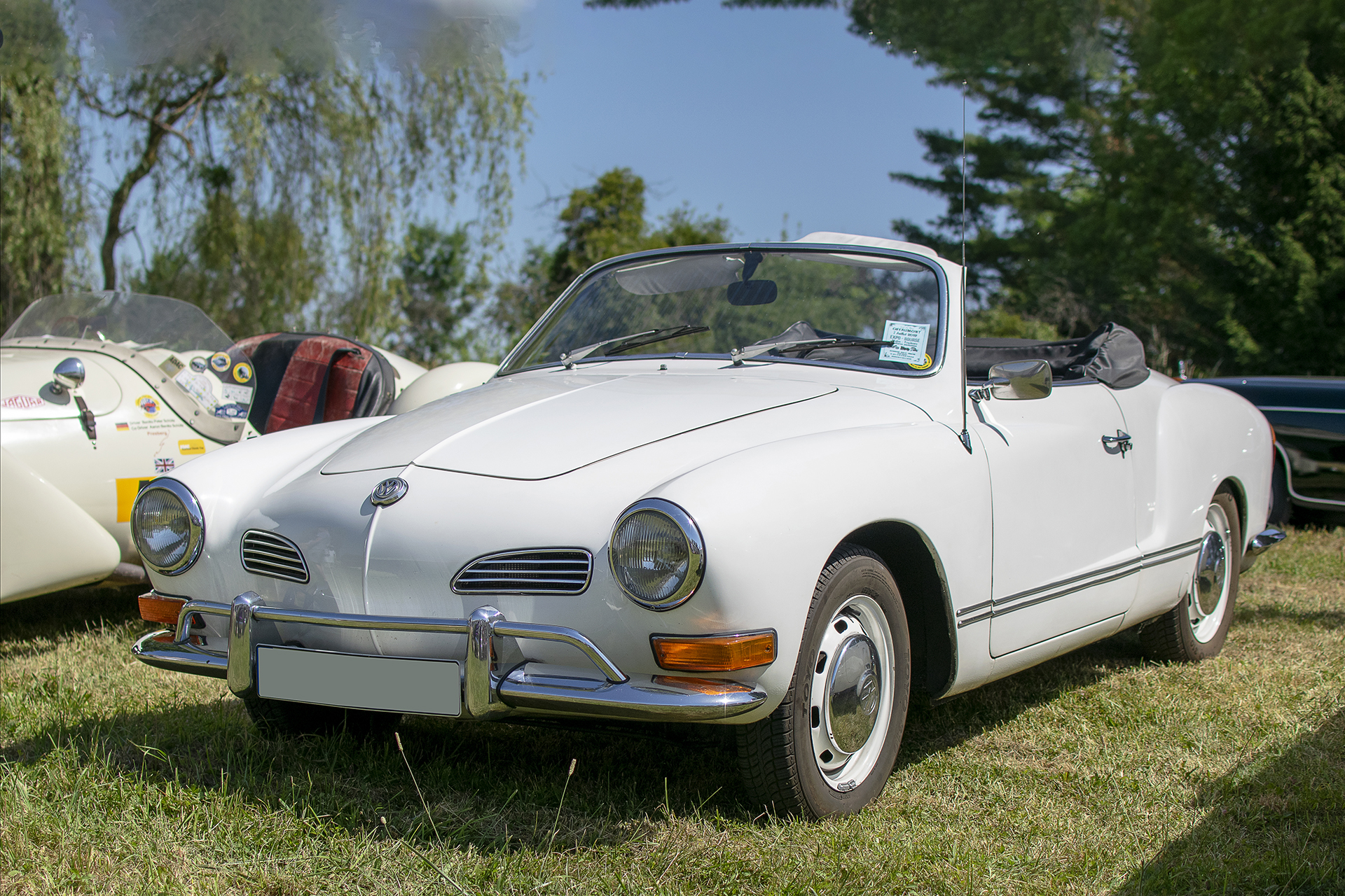 Volkswagen Karmann Ghia convertible type 14 - Automania 2019, Edling les Anzeling, Hara du Moulin