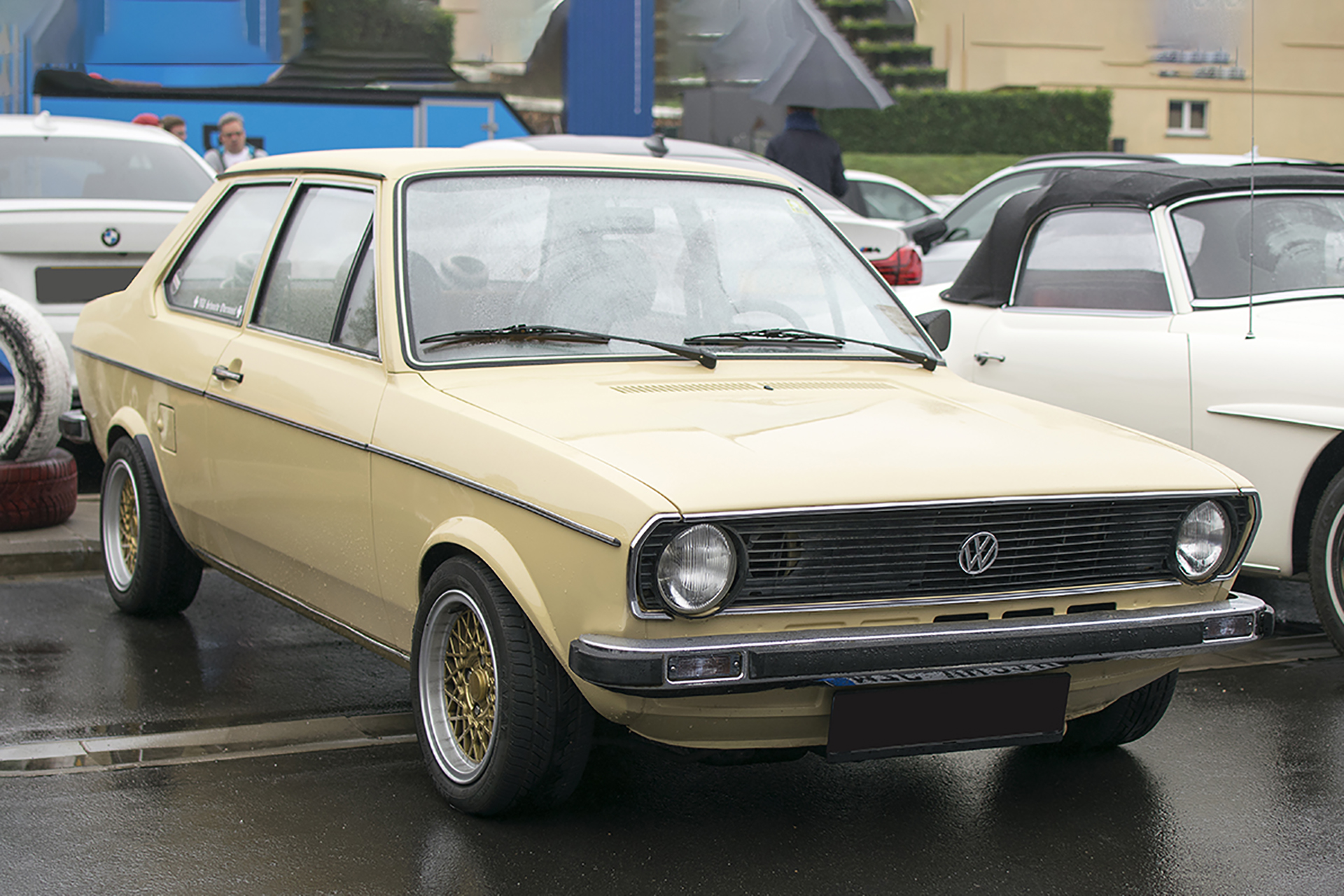 Volkswagen Polo I Derby - Modern Cars meet Classic Cars, Roost, 2019 Volkswagen Polo I Derby - Modern Cars meet Classic Cars, Roost, 2019