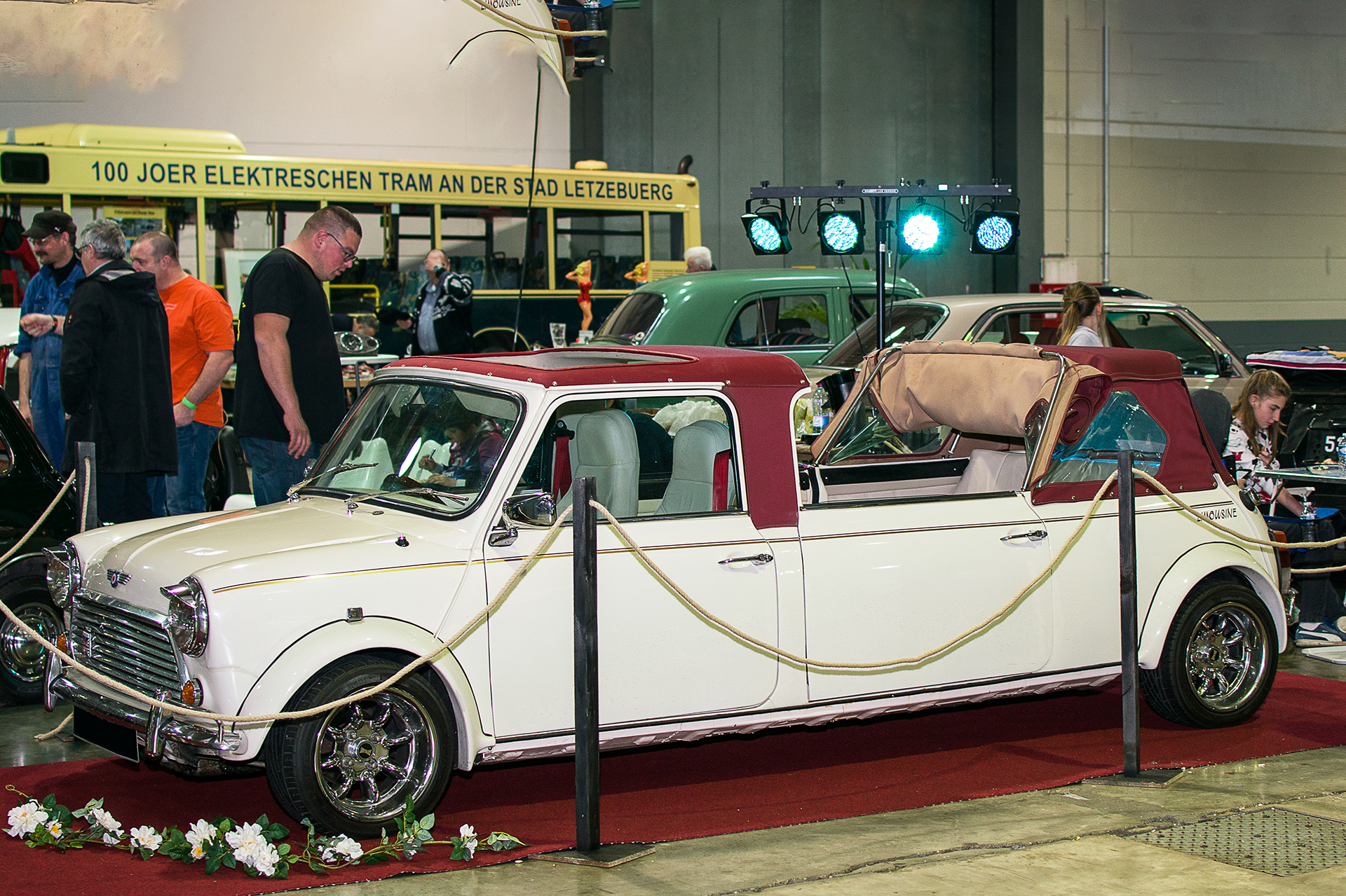 Mini limousine - LOF, Autotojumble, Luxembourg, 2019