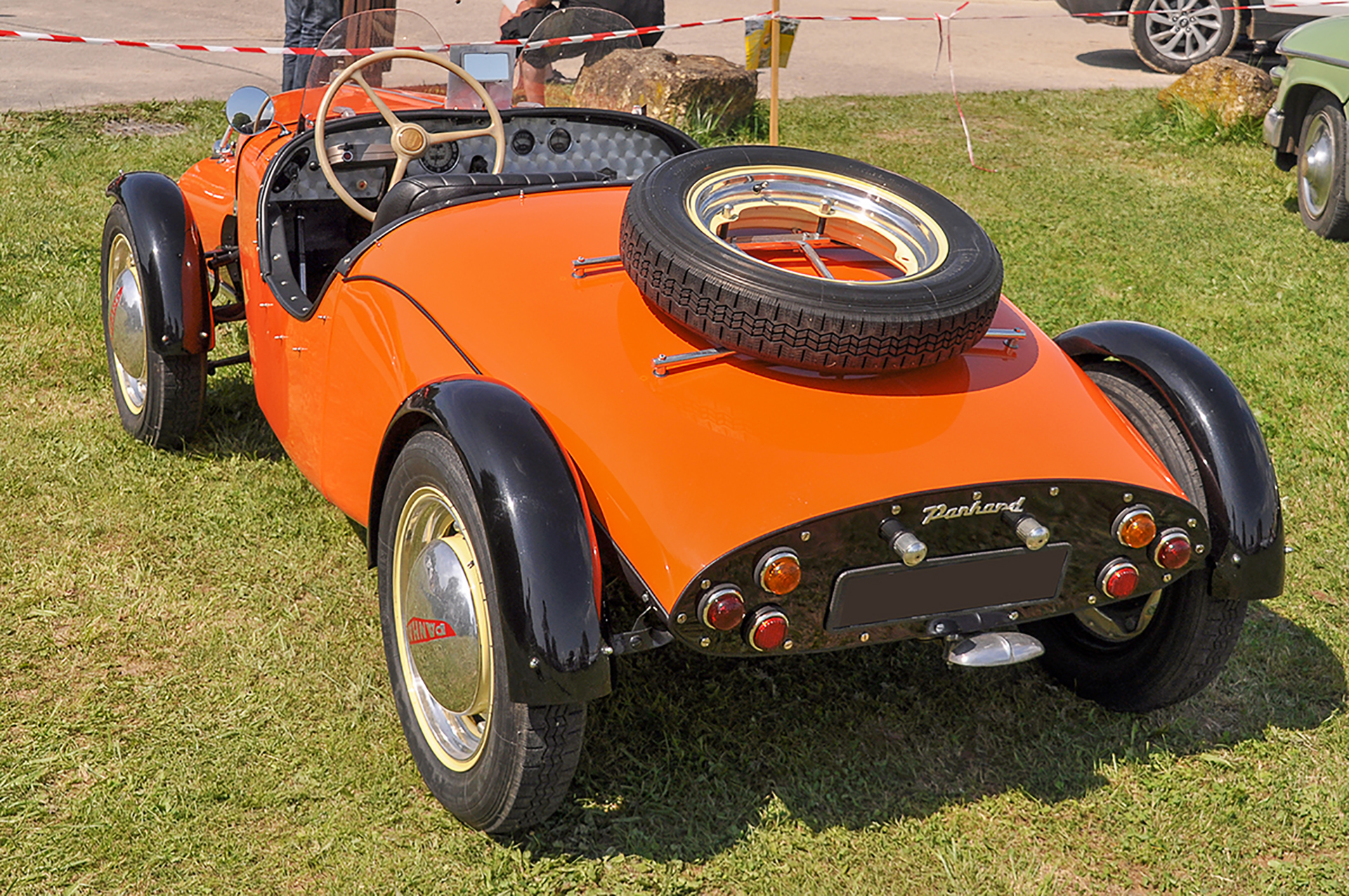 Panhard & Levasssor Dyna X 1950 special barquette arrière - Rétro Meus'Auto 2018, Lac de la Madine