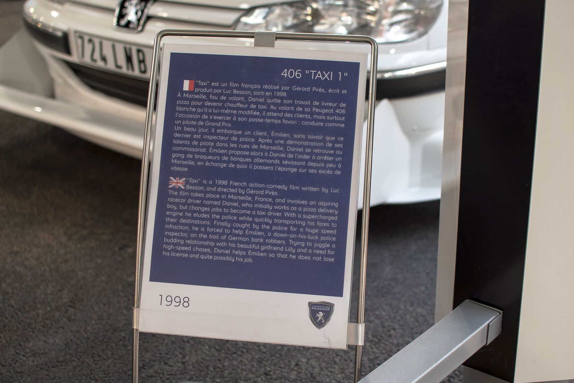 Peugeot 406 "Taxi" - Musée ,L'aventure Peugeot ,Sochaux
