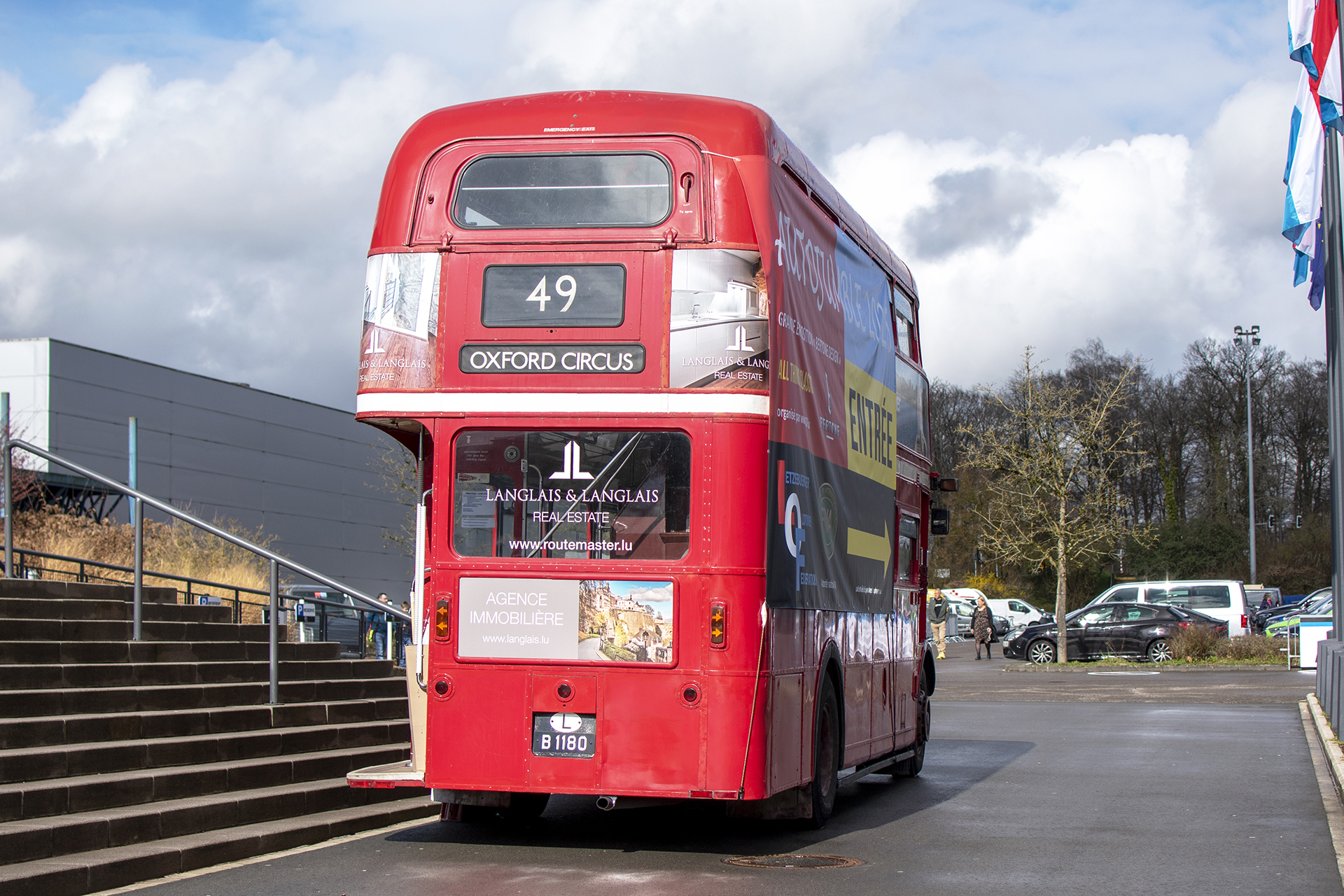 AEC Routemaster arrière - Auto Jumble ,2025, Luxembourg, all thing classic