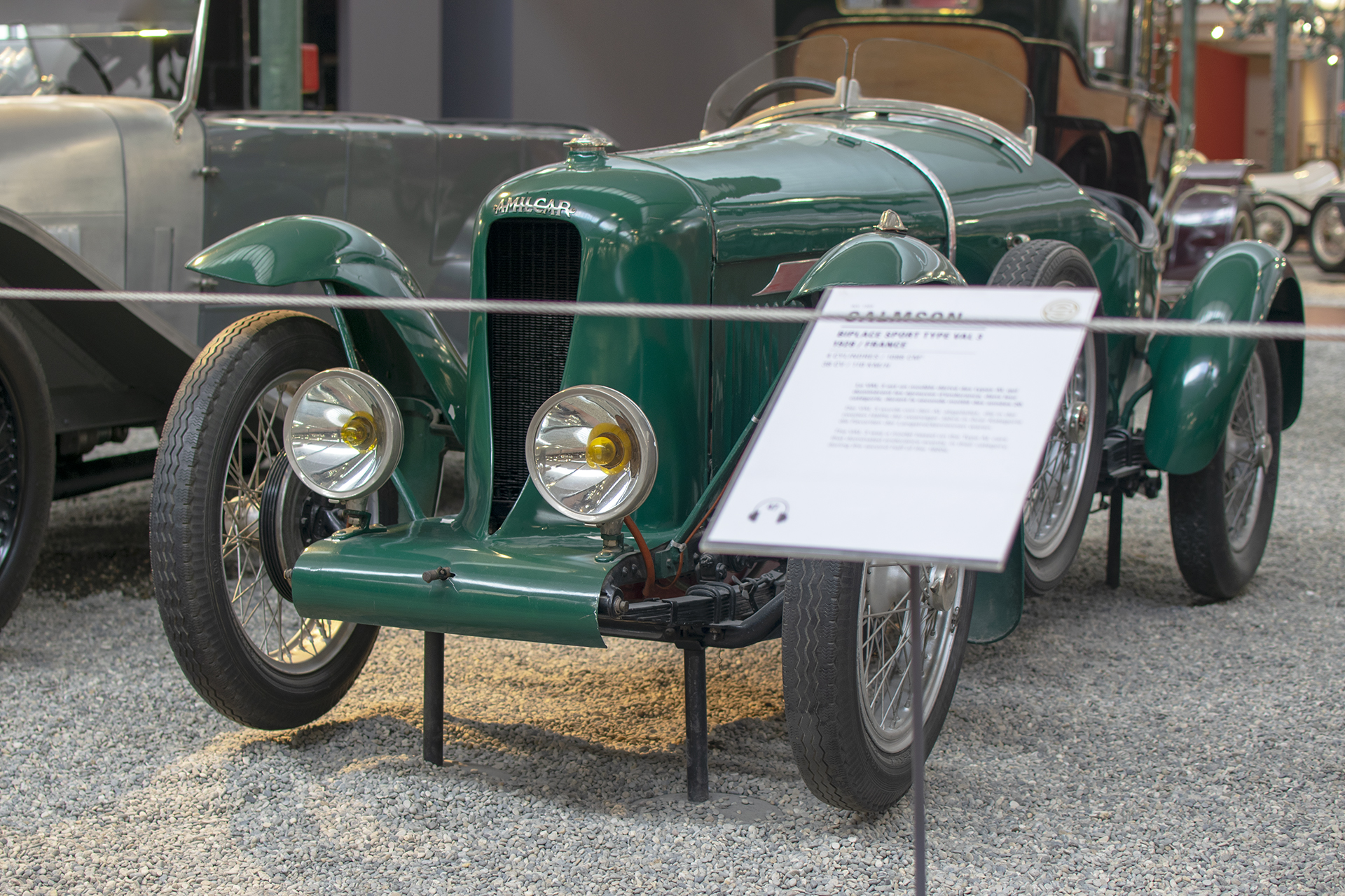 Amilcar CGSS biplace sport 1926 - Cité de l'automobile, Collection Schlumpf, Mulhouse, 2020