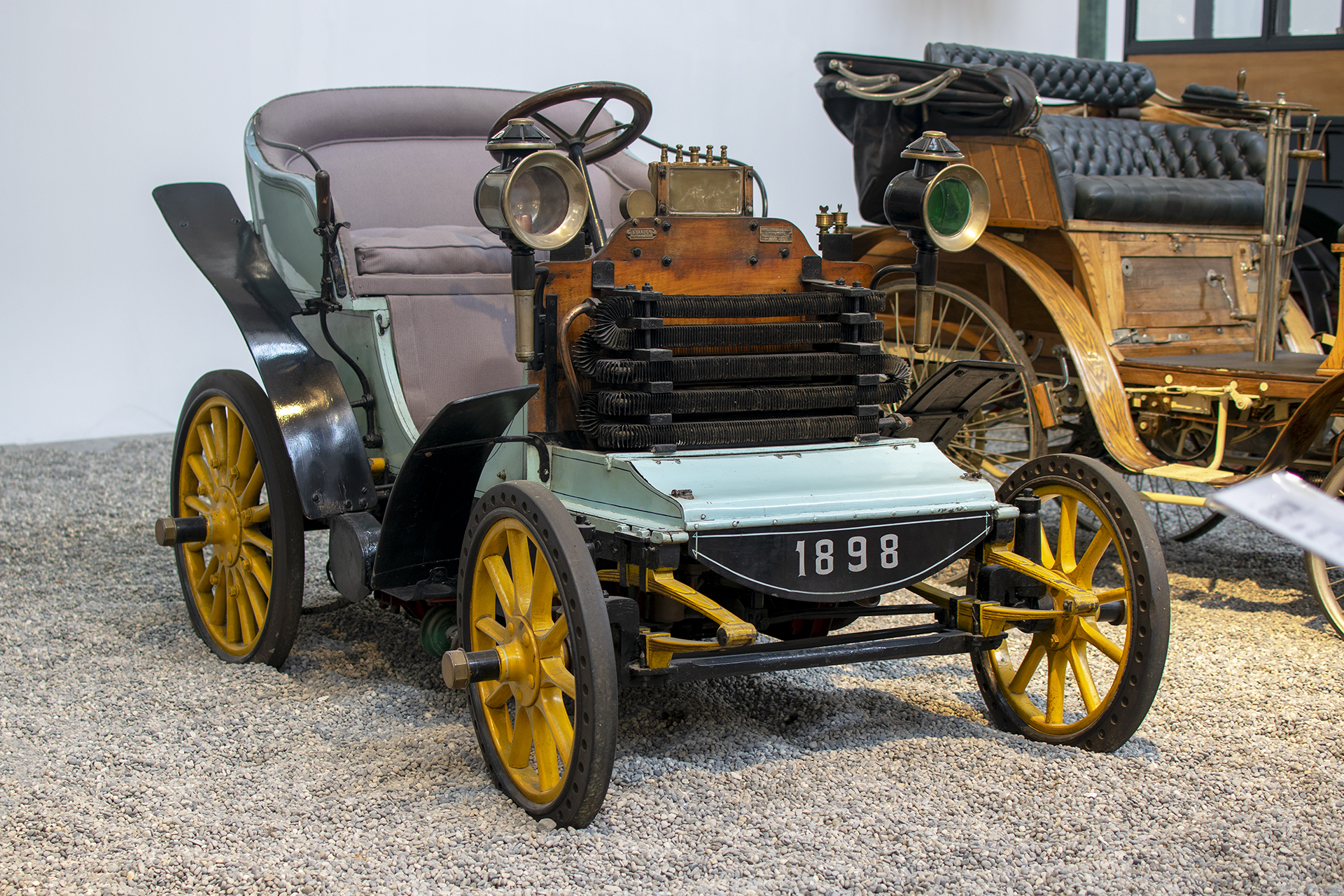 Bardon phaëton 1898 - Cité de l'automobile, Collection Schlumpf, Mulhouse, 2020