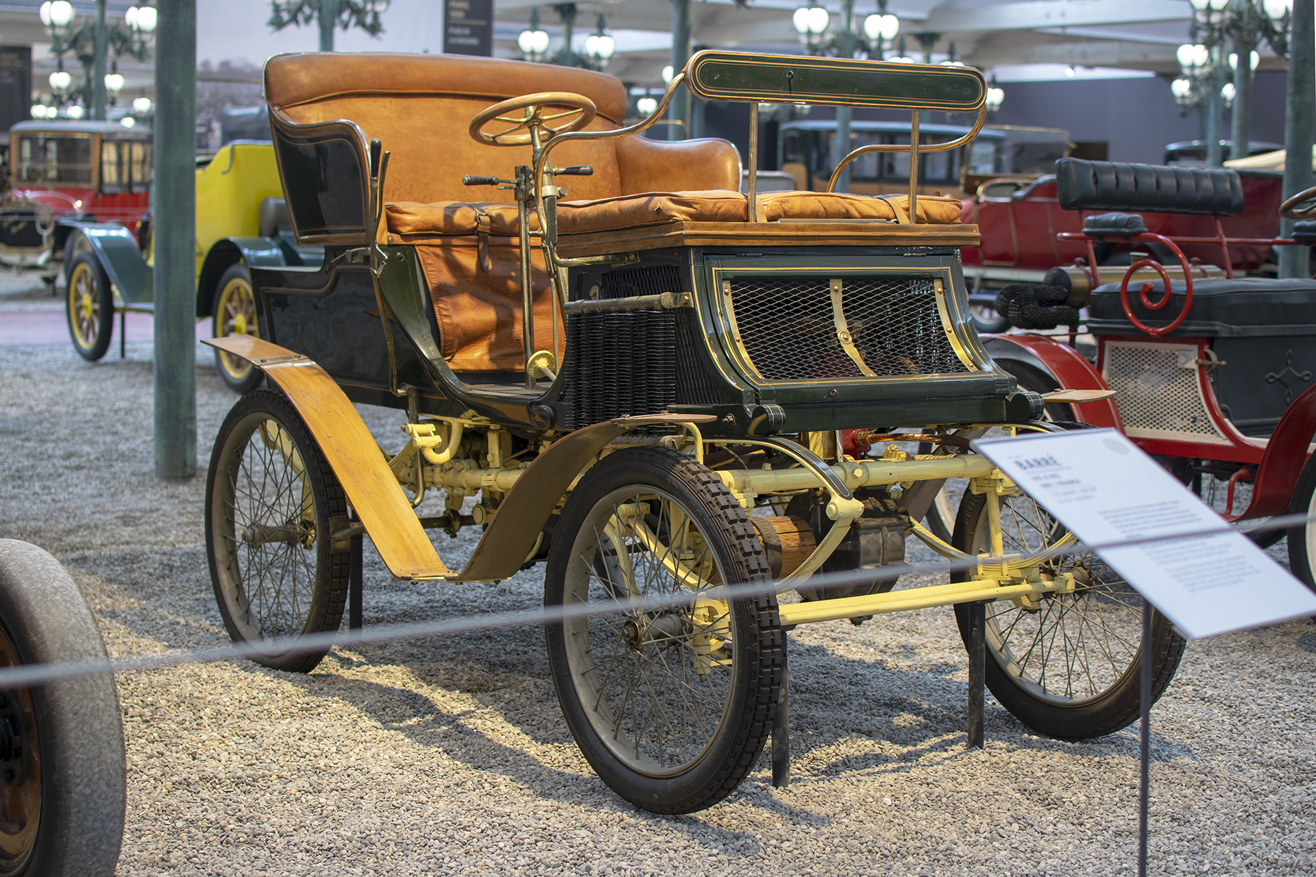 Barré Vis à vis 1897 - Cité de l'automobile, Collection Schlumpf, Mulhouse, 2020