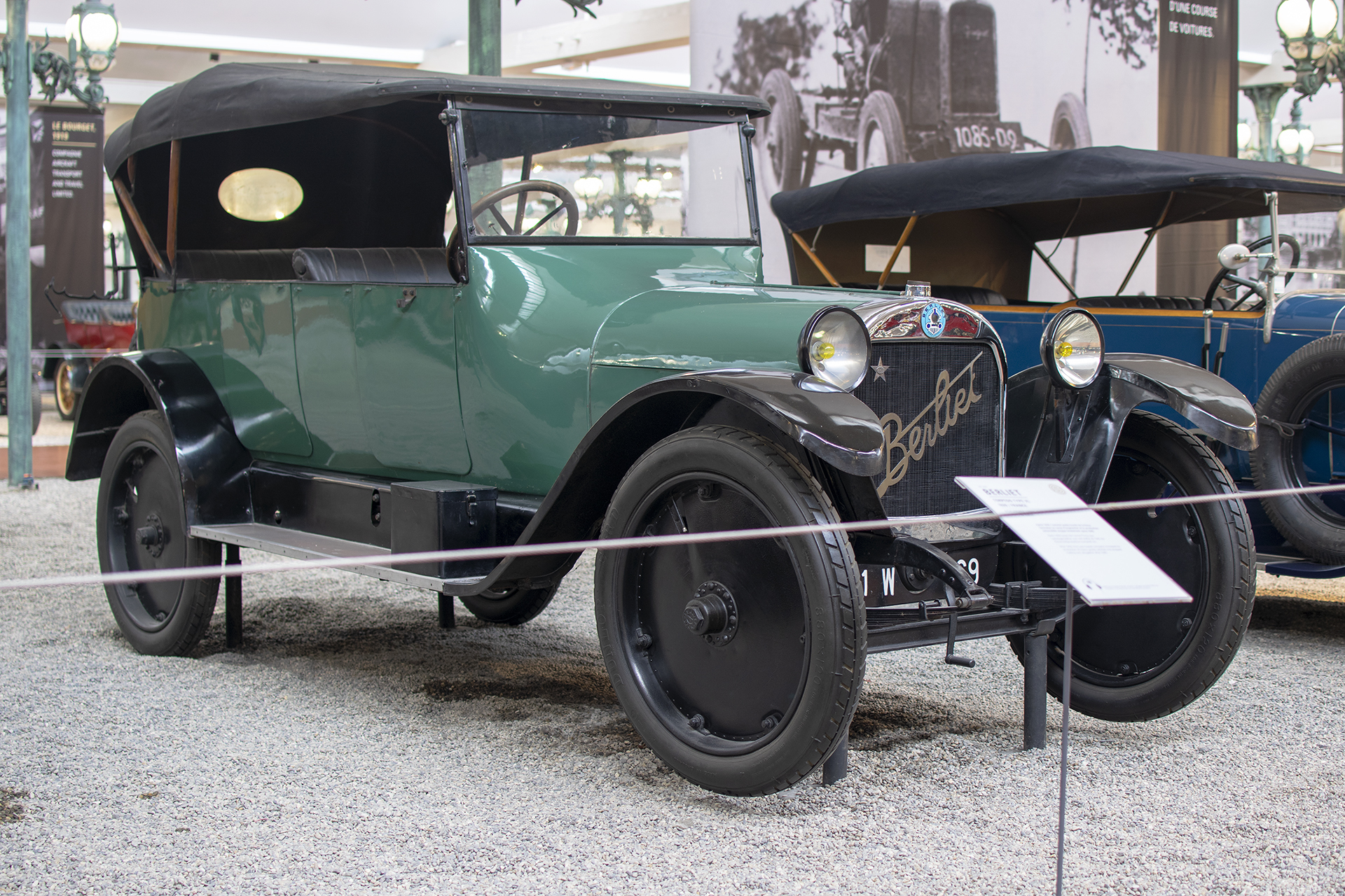 Berliet VL Torpédo 1920 - Cité de l'automobile, Collection Schlumpf, Mulhouse, 2020