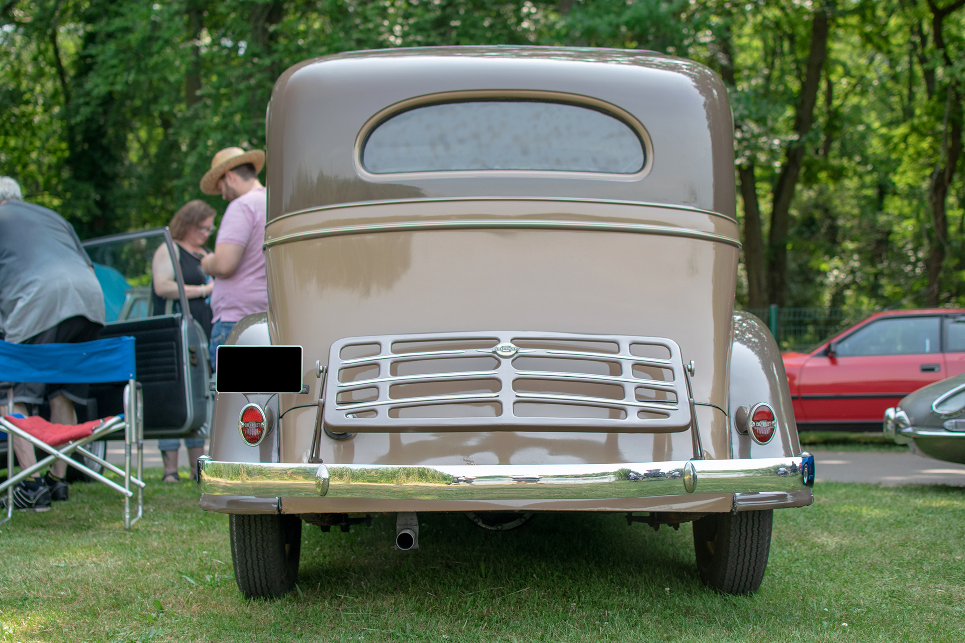 Chevrolet Master DA 1934 arrière  - Automania 2022 , Lac de Creutzwald