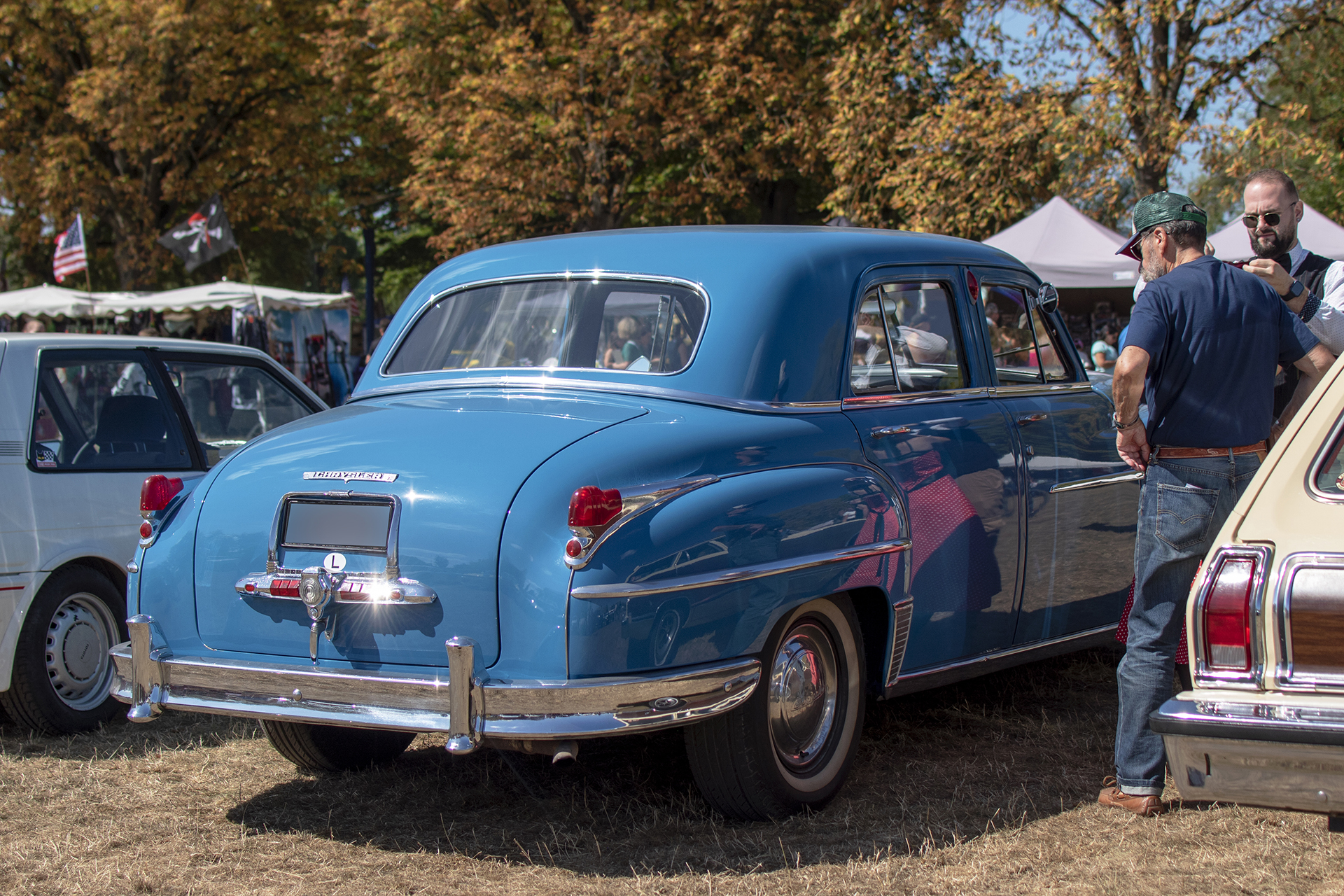 Chrysler New Yorker II arrière - Rêve américain, Ballastière Meeting, Hagondange, 2025
