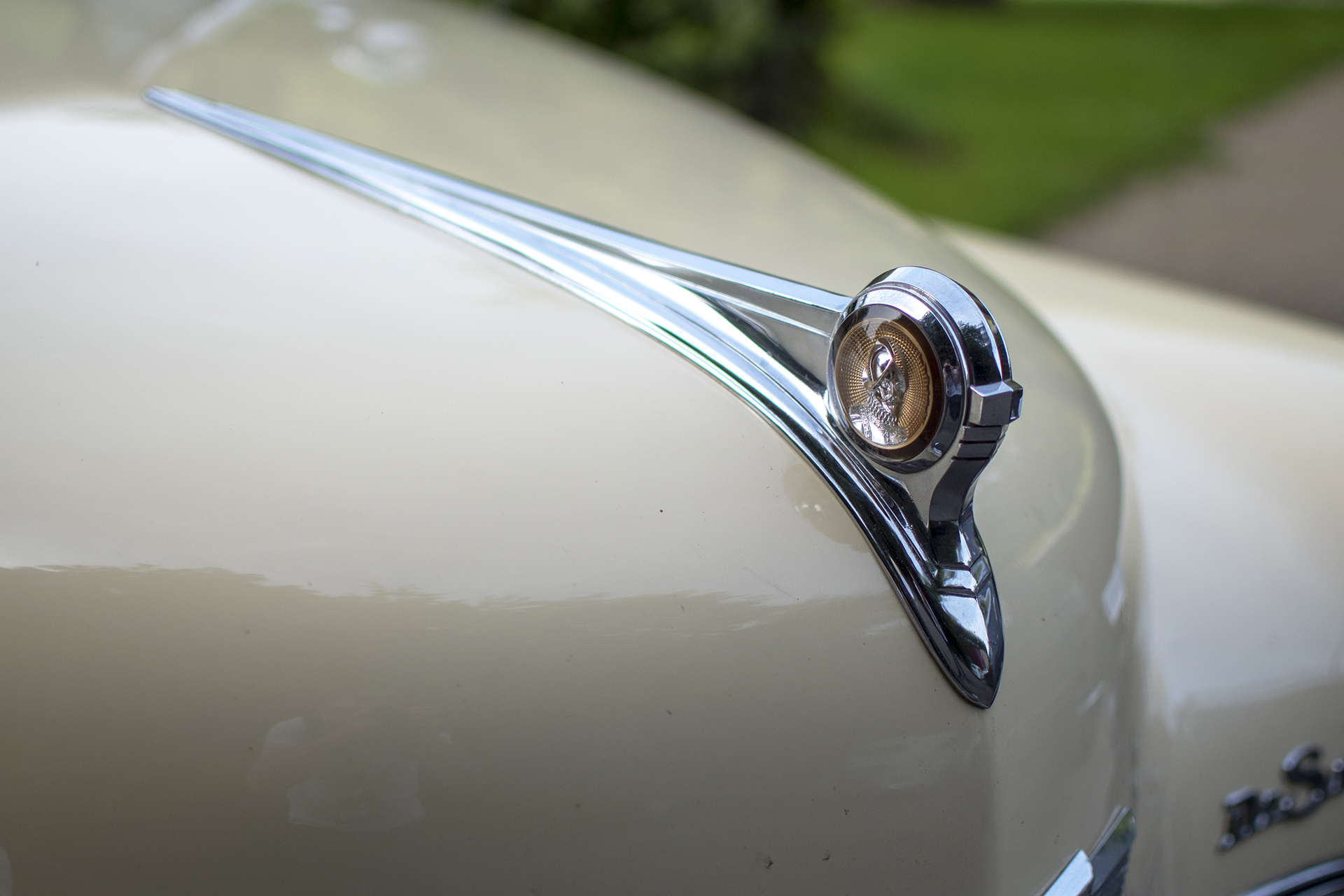 DeSoto Custom IV sedan 1949 déco - Vintage & History Vehicles by Kiwanis, Lasauvage ,septembre ,2023