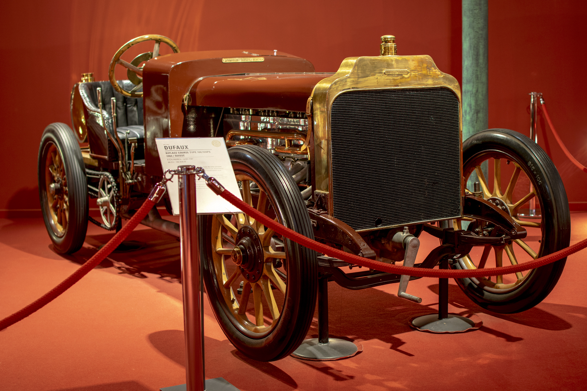 Dufaux 100/120 PS 1904 - Cité de l'automobile, Collection Schlumpf, Mulhouse, 2020