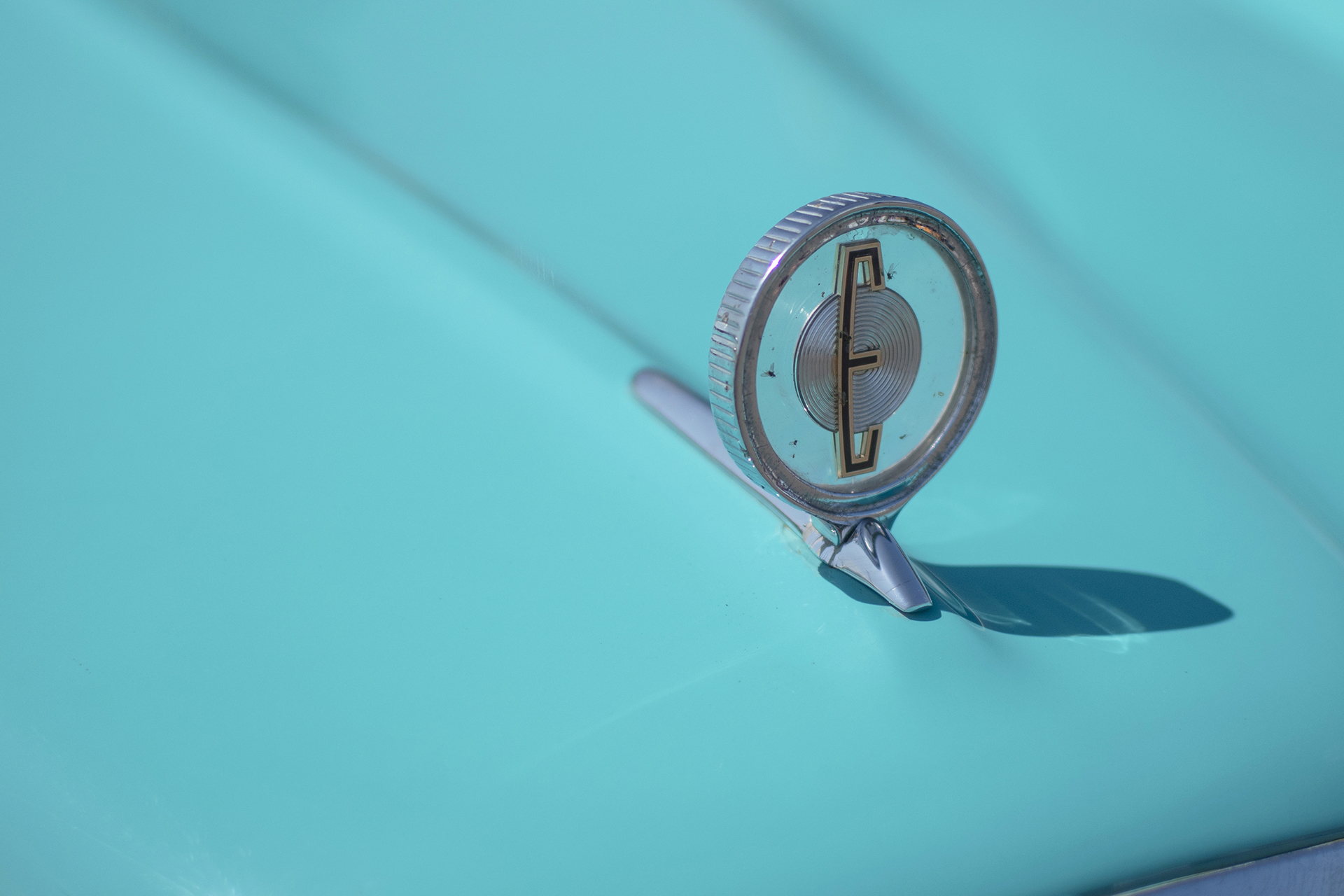 Edsel Ranger logo  - Autos Mythiques 57, Thionville, 2023