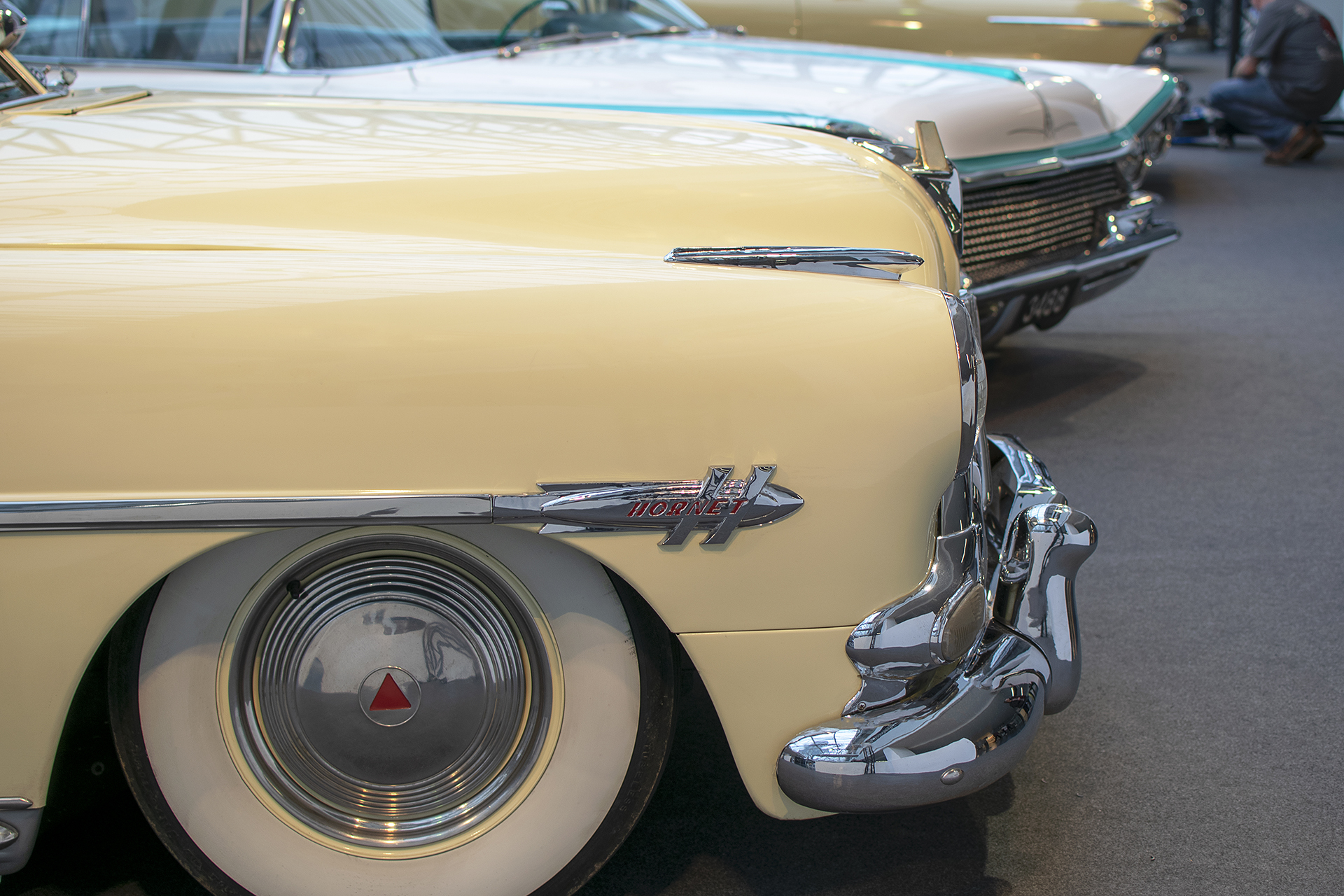 Hudson Hornet I  modèle - International Motor Show ,Luxembourg  ,2021