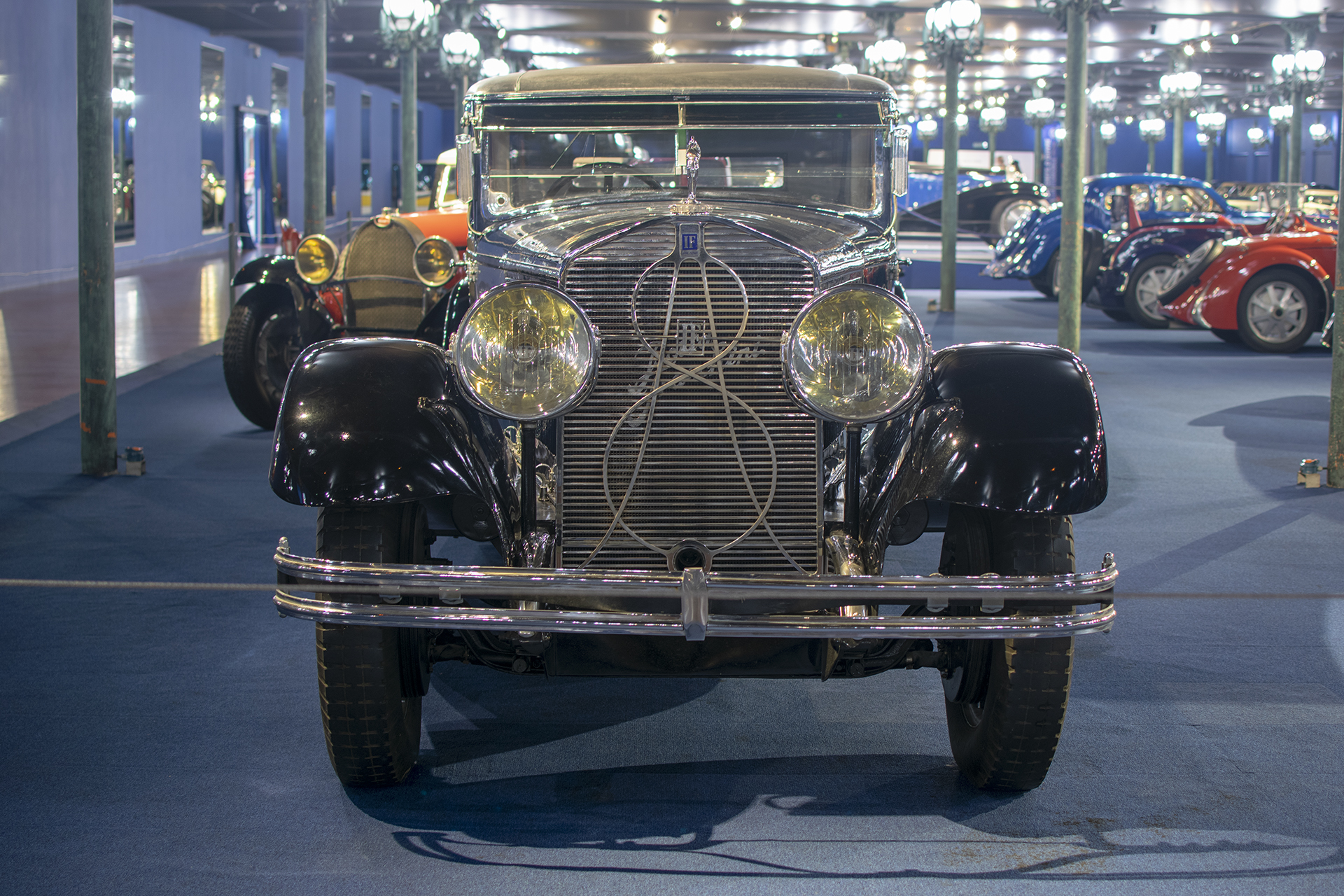 Isotta Fraschini Type 8A berline 1925 avant - Cité de l'automobile, Collection Schlumpf, Mulhouse, 2020